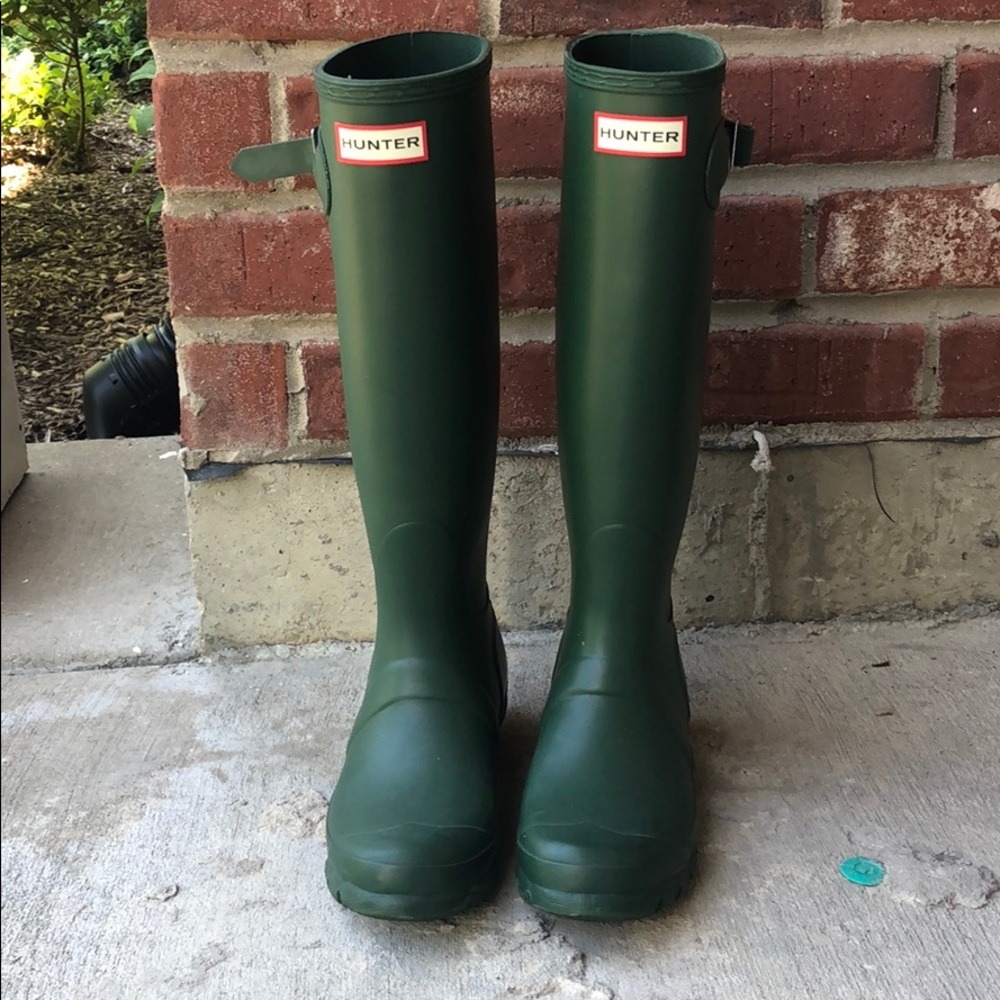 Hunter - green size 5